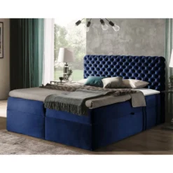 Jenkkisänky CHESTERFIELD + sijauspatja, eri kokoja ja värejä