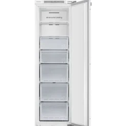 Jääkaappi ja pakastin Samsung BRR29610EWWEF sekä BRZ22610EWWEF, valkoinen 289/218 l