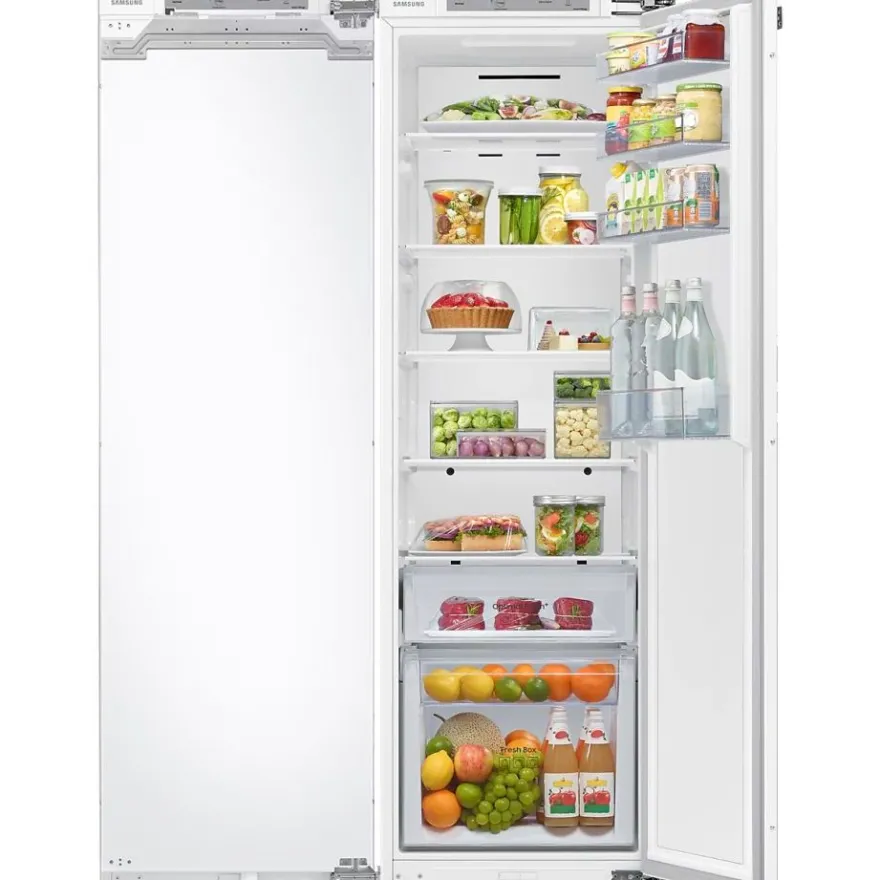 Jääkaappi ja pakastin Samsung BRR29610EWWEF sekä BRZ22610EWWEF, valkoinen 289/218 l