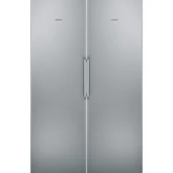 Jääkaappi ja pakastin Siemens KS36VVIEP GS36NVIEP iQ300, 120cm, 346/242 l, Inox teräs