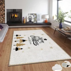 Joulumatto Linento ASR - CRPT - 58, 80x140cm, beige