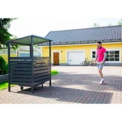 Jätekatos Tikli M, alumiini 660l