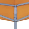 Juhlateltan katto 4x3 m oranssi 270 g/m²