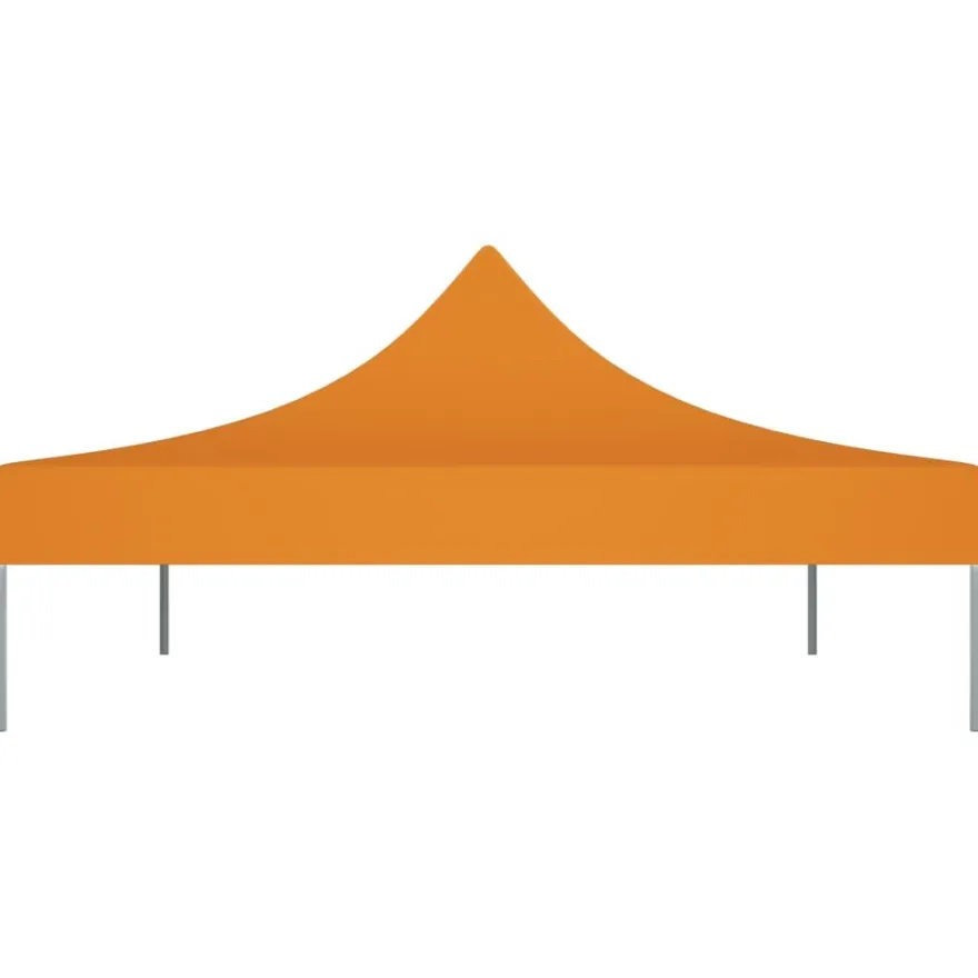 Juhlateltan katto 4x3 m oranssi 270 g/m²