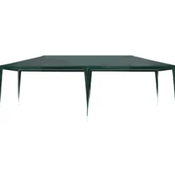 Juhlateltta 3x6m, polyeteeni, vihreä