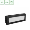 Julkisivuvalaisin Spectrum Encanta 6W CCT IP54 upotettava 230x84x60mm musta