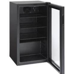 Juomakaappi Scandomestic DC98BB, 47cm, 98 l, musta