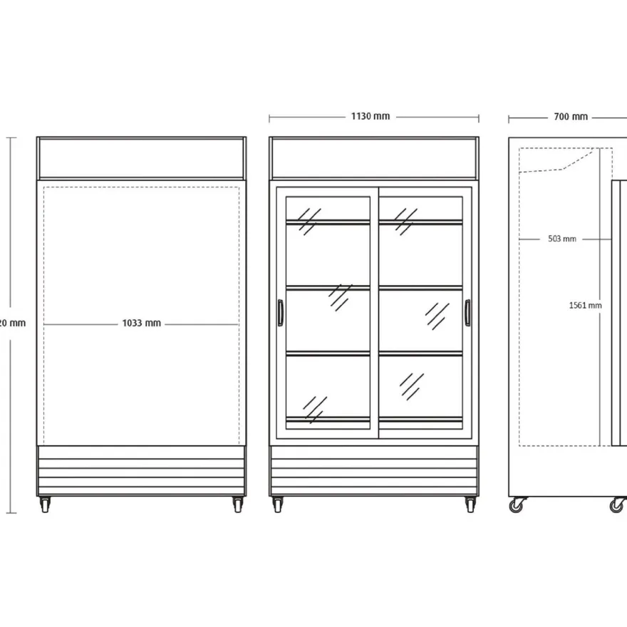 Juomakaappi Scandomestic SD1002SLE, 113cm, 823 l, valkoinen