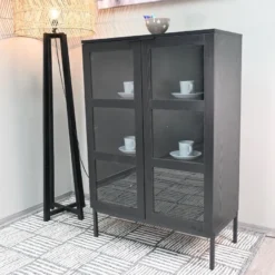 Kaappi lasiovilla Tenstar Siera, korkea, eri värejä