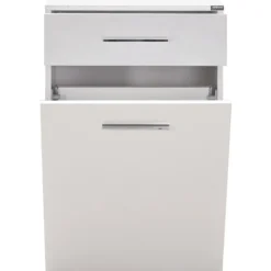 Kaappi Linento Furniture ADR-611-PP-1, 52x83cm, valkoinen