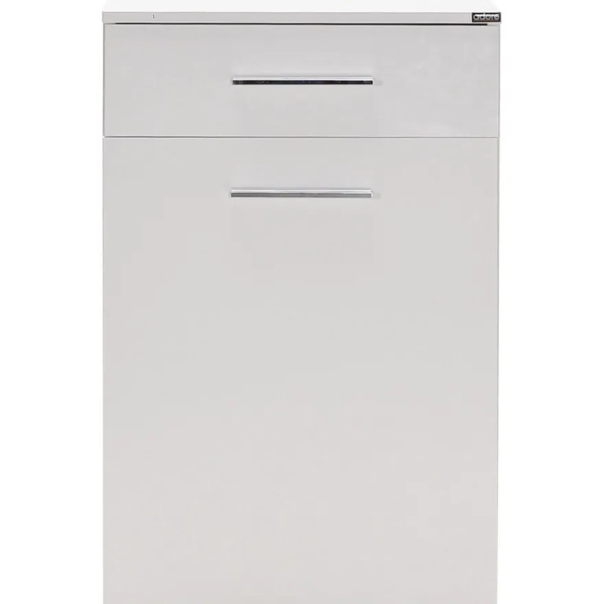 Kaappi Linento Furniture ADR-611-PP-1, 52x83cm, valkoinen