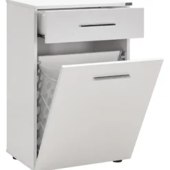Kaappi Linento Furniture ADR-611-PP-1, 52x83cm, valkoinen