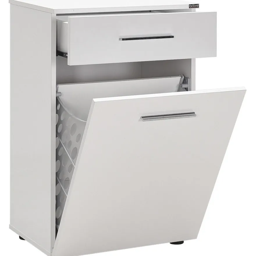 Kaappi Linento Furniture ADR-611-PP-1, 52x83cm, valkoinen
