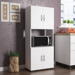 Kaappi Linento Furniture FRN-12042, valkoinen