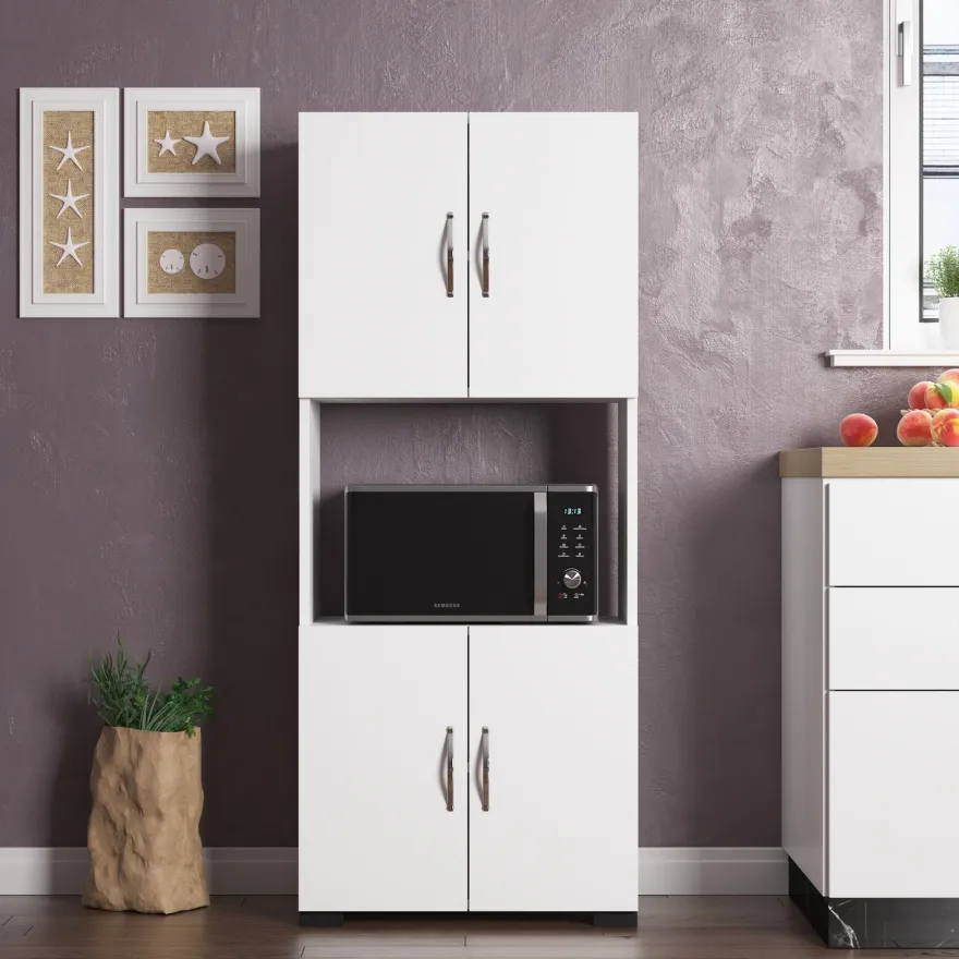 Kaappi Linento Furniture FRN-12042, valkoinen