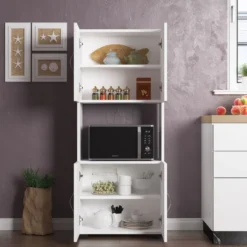 Kaappi Linento Furniture FRN-12042, valkoinen