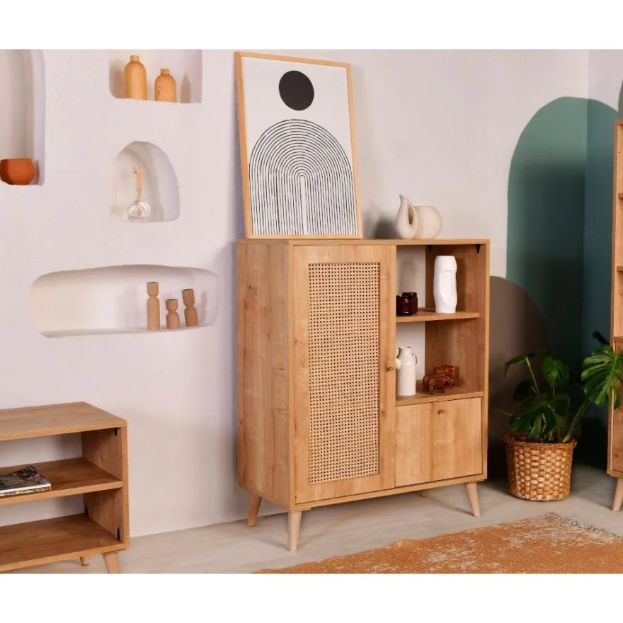 Kaappi Linento Furniture Hazeran Multi tammi