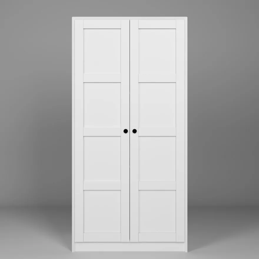 Kaappi Linento Furniture Lucas 5, valkoinen