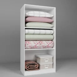 Kaappi Linento Furniture Lucas 5, valkoinen