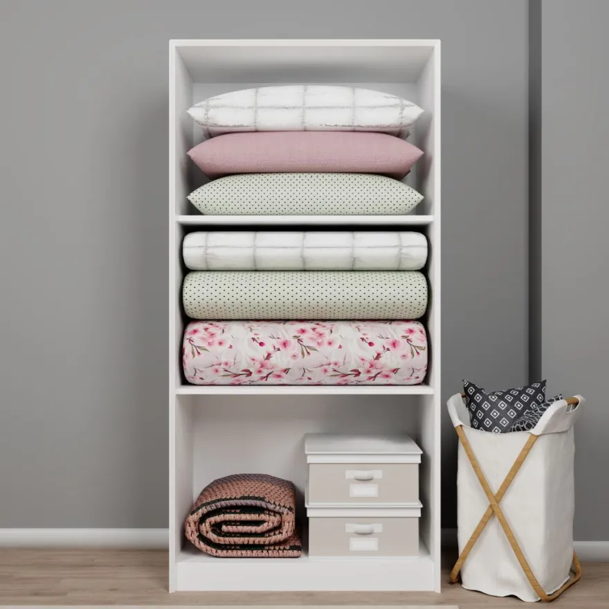 Kaappi Linento Furniture Lucas 5, valkoinen