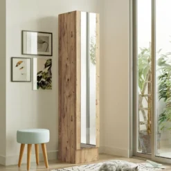 Kaappi Linento Furniture ML14, ruskea, Verkkokaupan poistotuote