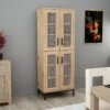 Kaappi Linento Furniture Netto V1, ruskea