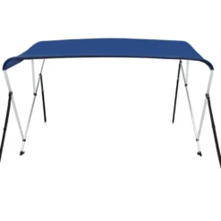 3-kaarinen bimini-kate, sininen, 183x160x137 cm