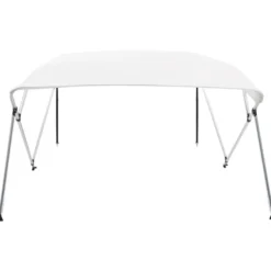 4-kaarinen bimini-kate valkoinen 243x210x117 cm