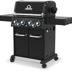 Kaasugrilli Broil King Baron 490 Shadow, 4 poltinta, sivukeitin, varraspaahdin