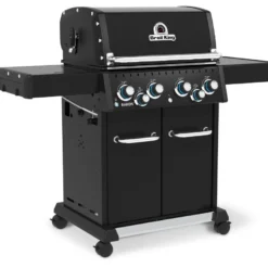 Kaasugrilli Broil King Baron 490 Shadow, 4 poltinta, sivukeitin, varraspaahdin