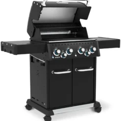 Kaasugrilli Broil King Baron 490 Shadow, 4 poltinta, sivukeitin, varraspaahdin