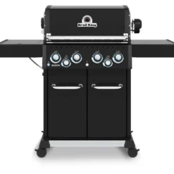 Kaasugrilli Broil King Baron 490 Shadow, 4 poltinta, sivukeitin, varraspaahdin