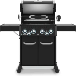 Kaasugrilli Broil King Baron 490 Shadow, 4 poltinta, sivukeitin, varraspaahdin