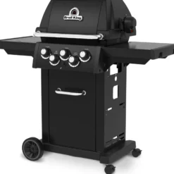 Kaasugrilli Broil King Royal 390 Shadow, 3 poltinta, sivukeitin, varraspaahdin