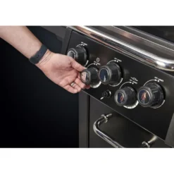 Kaasugrilli Broil King Royal 390 Shadow, 3 poltinta, sivukeitin, varraspaahdin