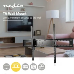 Kallistettava TV-seinäteline Nedis TVWM2170BK, 60-100