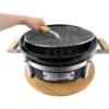 Kamado-grilli Easy Cooking Kamado Korea/Hibachi BBQ, Ø28 cm, pöytämalli, musta