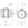 Kanavapuhallin Thermex TD 500/160, IV-kanavan halkaisija 160 mm