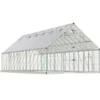 Kasvihuone Palram-Canopia Balance, 25.1m², 10x28ft, hopea