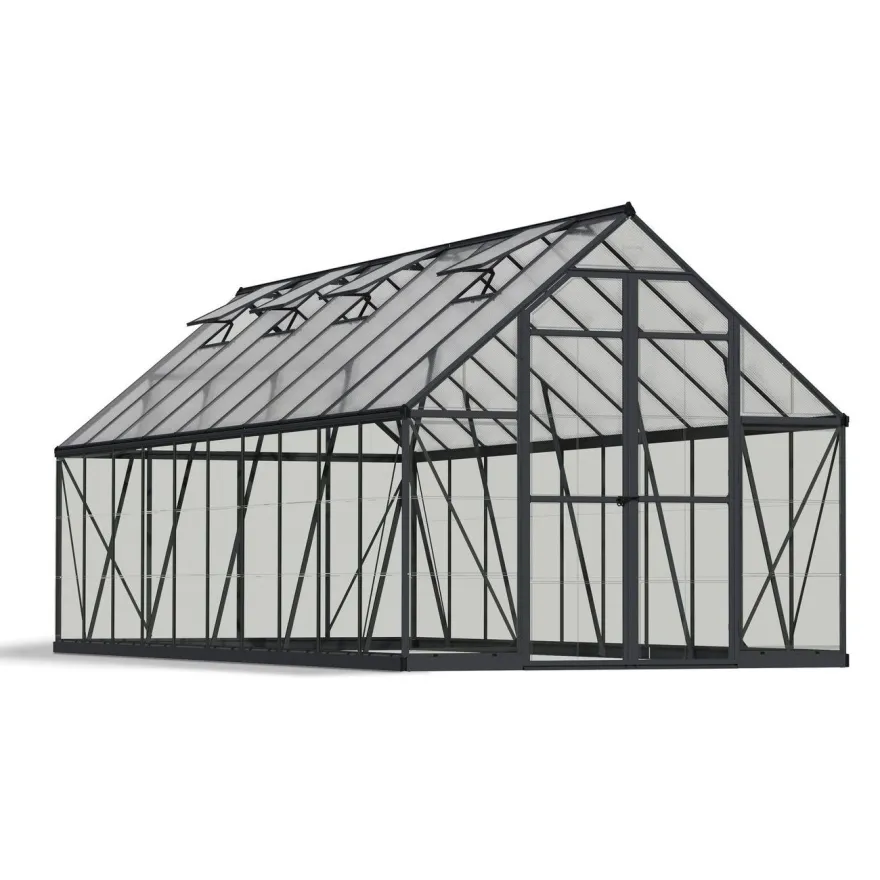 Kasvihuone Palram-Canopia Balance, 14.8m², 8x20ft, eri värejä