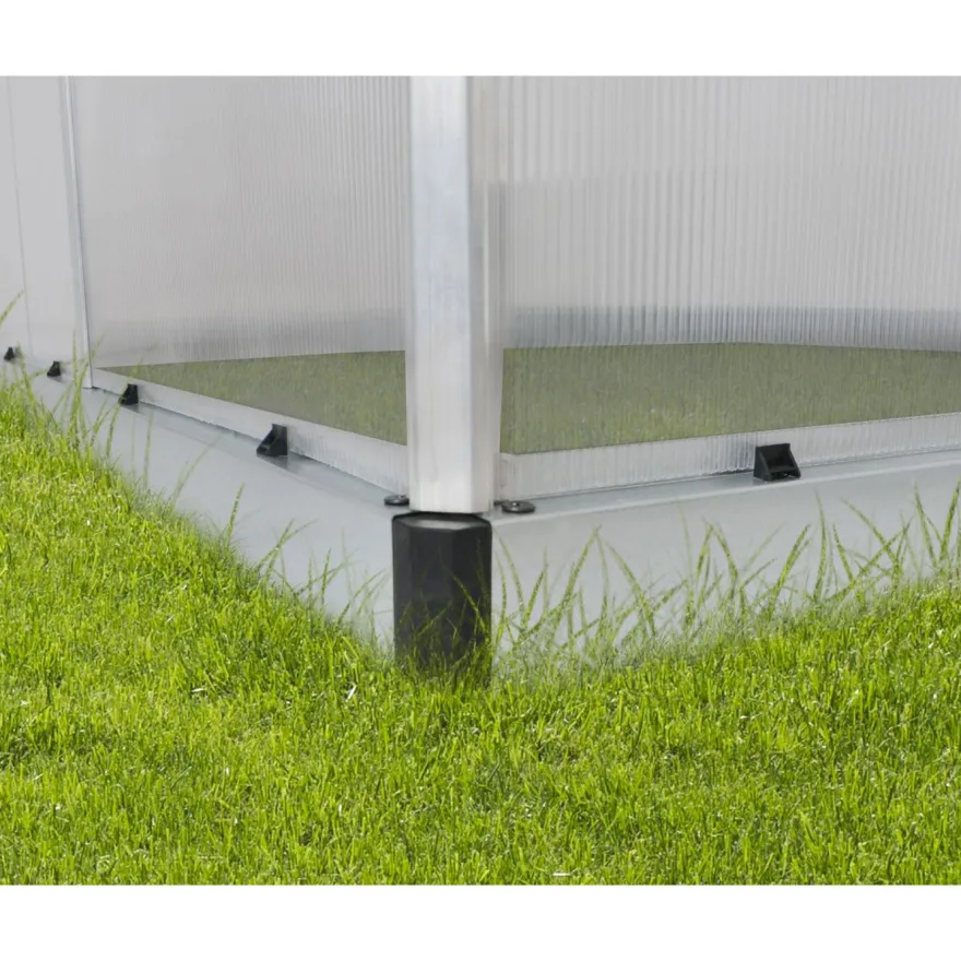 Kasvihuone Palram-Canopia Essence, 11.8m², 8x16ft, hopea