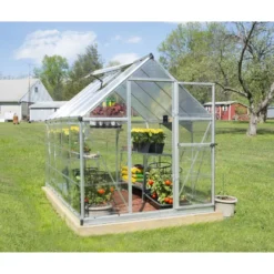 Kasvihuone Palram-Canopia Hybrid, 5,7m², 6x10ft, hopea