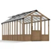 Kasvihuone Palram-Canopia Natura, 15.3m², 8x22ft, setripuu