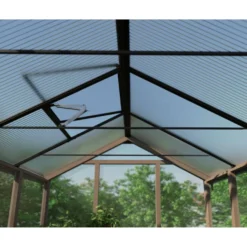 Kasvihuone Palram-Canopia Natura, 15.3m², 8x22ft, setripuu