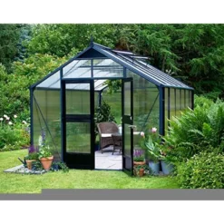 Kasvihuone Premium 13,0m², 10mm kennolevyllä