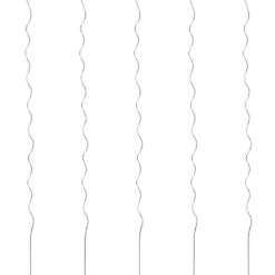 Kasvituet 5 kpl, spiraali, 110 cm, galvanoitu teräs