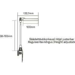 Kasvivalaisin Airam Rose, 10W, 290lm, valkoinen