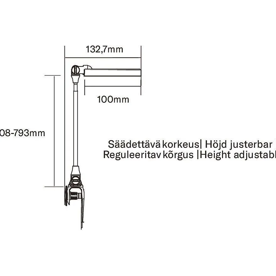 Kasvivalaisin Airam Rose, 10W, 290lm, valkoinen