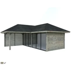 Katos Palmako Bianca Set 213, sis.liukuovet 24,9 m²