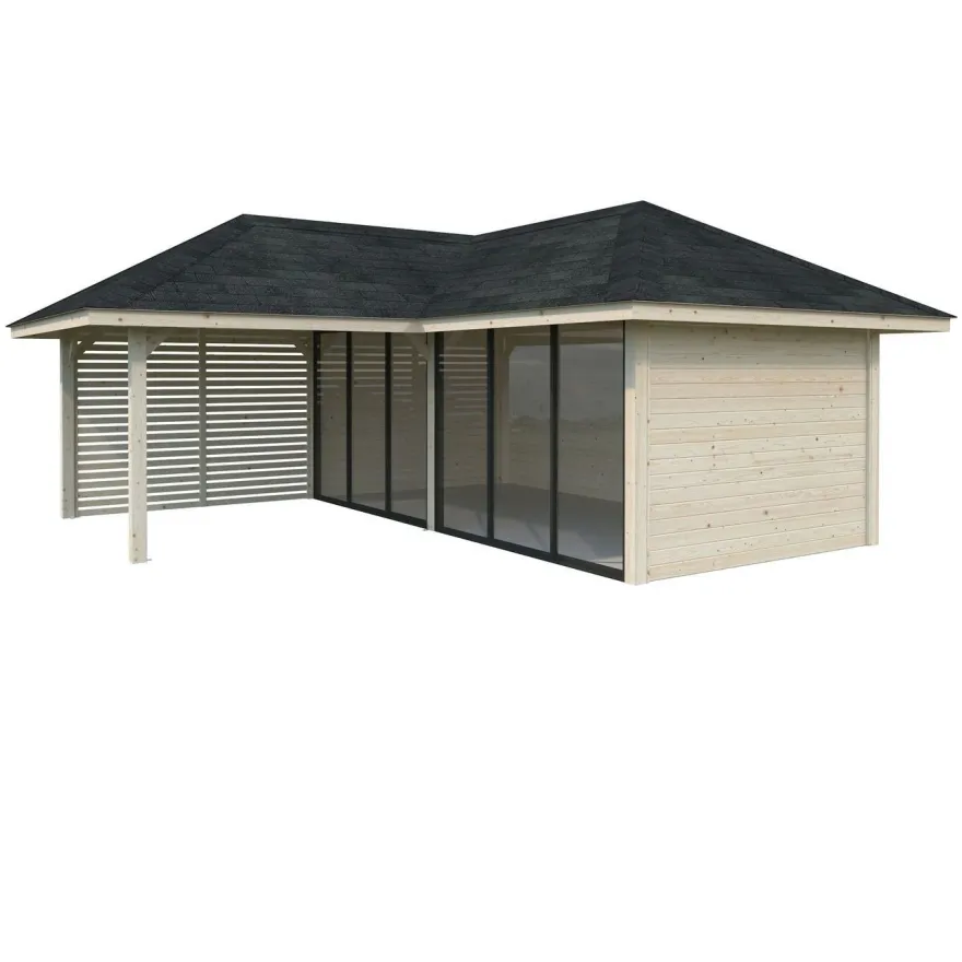 Katos Palmako Bianca Set 213, sis.liukuovet 24,9 m²